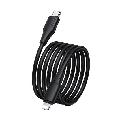 USB-C to Lightning Data and Charging Cable HOCO X124, 27W, 1m, Black