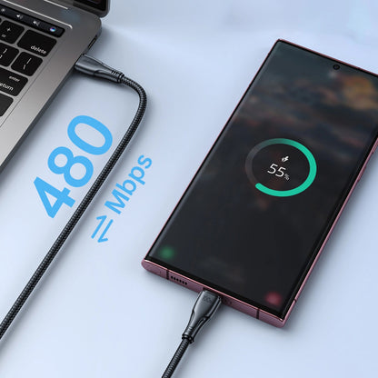 Kabel za podatke in polnjenje USB-C - USB-C Joyroom S-A11, 60W, 0,25m, črn