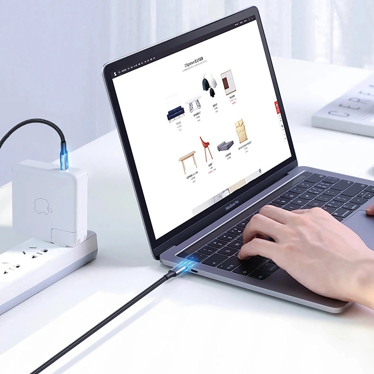 Kabel za podatke in polnjenje USB-C - USB-C UGREEN US316, 100W, 3m, Siv