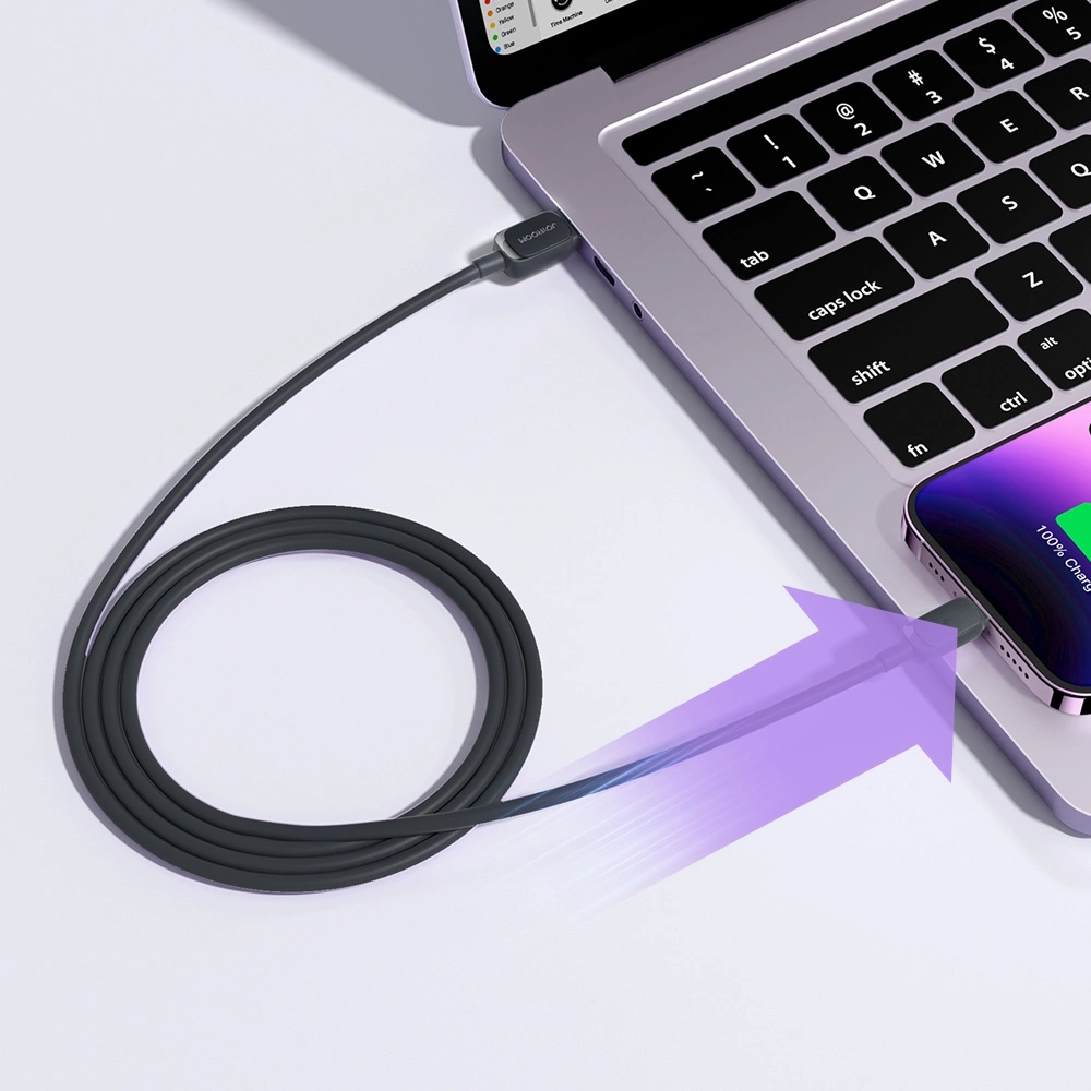USB-A - Lightning podatkovni in polnilni kabel Joyroom S-A14, 18W, 1,2 m, črn