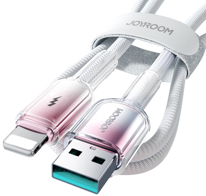 USB-A - Lightning podatkovni in polnilni kabel Joyroom S-A42, 18W, 1,2 m, bel