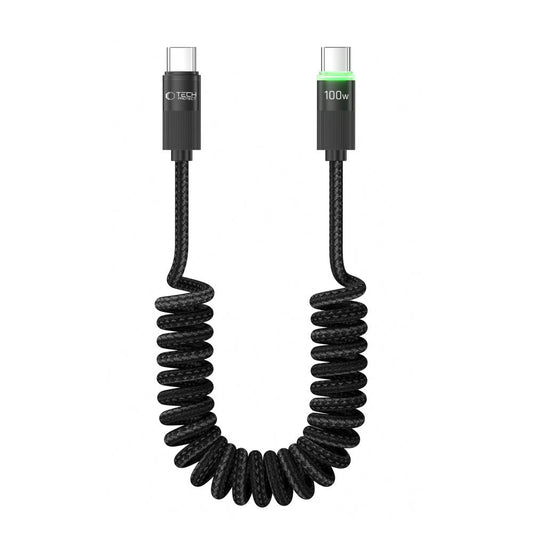 Kabel za prenos podatkov in polnjenje USB-C - USB-C Tech-Protect UB20T Ultraboost, 100W, 1.8m, črn
