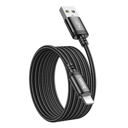 Kabel za podatke in polnjenje USB-A - Lightning HOCO X89, 18W, 2m, črn