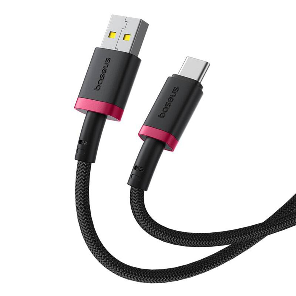 Kabel za podatke in polnjenje USB-A - USB-C Baseus Dura Series, 60W, 2m, rdeč P10377802U01-03