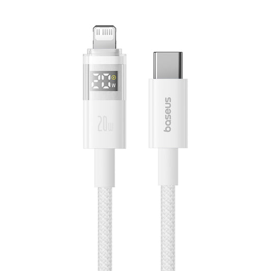 USB-C to USB-C Data and Charging Cable Baseus Display 2, 100W, 1m, White P10382702211-00