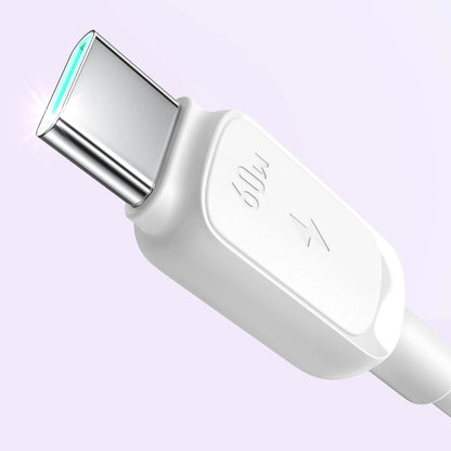 Kabel za podatke in polnjenje USB-C - USB-C Joyroom S-A14, 60W, 1.2m, Bel