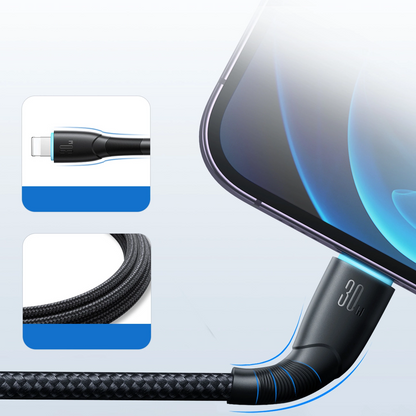 Kabel za podatke in polnjenje USB-C - Lightning Joyroom S-A32, 30W, 1m, črn