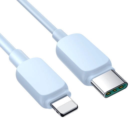 USB-C na Lightning podatkovni in polnilni kabel Joyroom S-A14, 20W, 1,2 m, modra