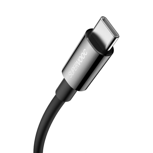 Podatkovni in polnilni kabel USB-A - USB-C Baseus Superior Series, 65W, 2m, črn CAYS001001