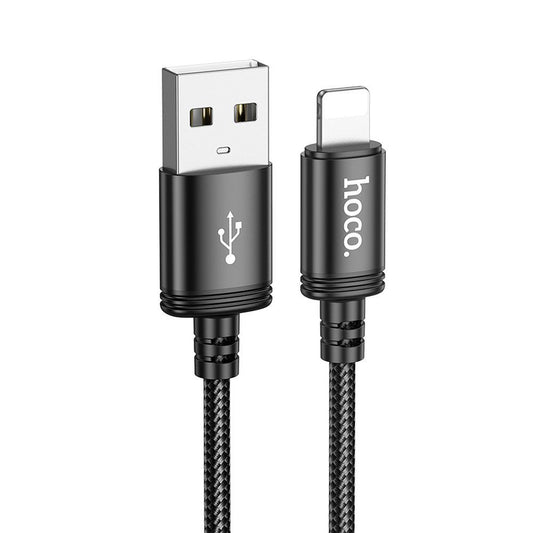Kabel za podatke in polnjenje USB-A - Lightning HOCO X89, 18W, 2m, črn