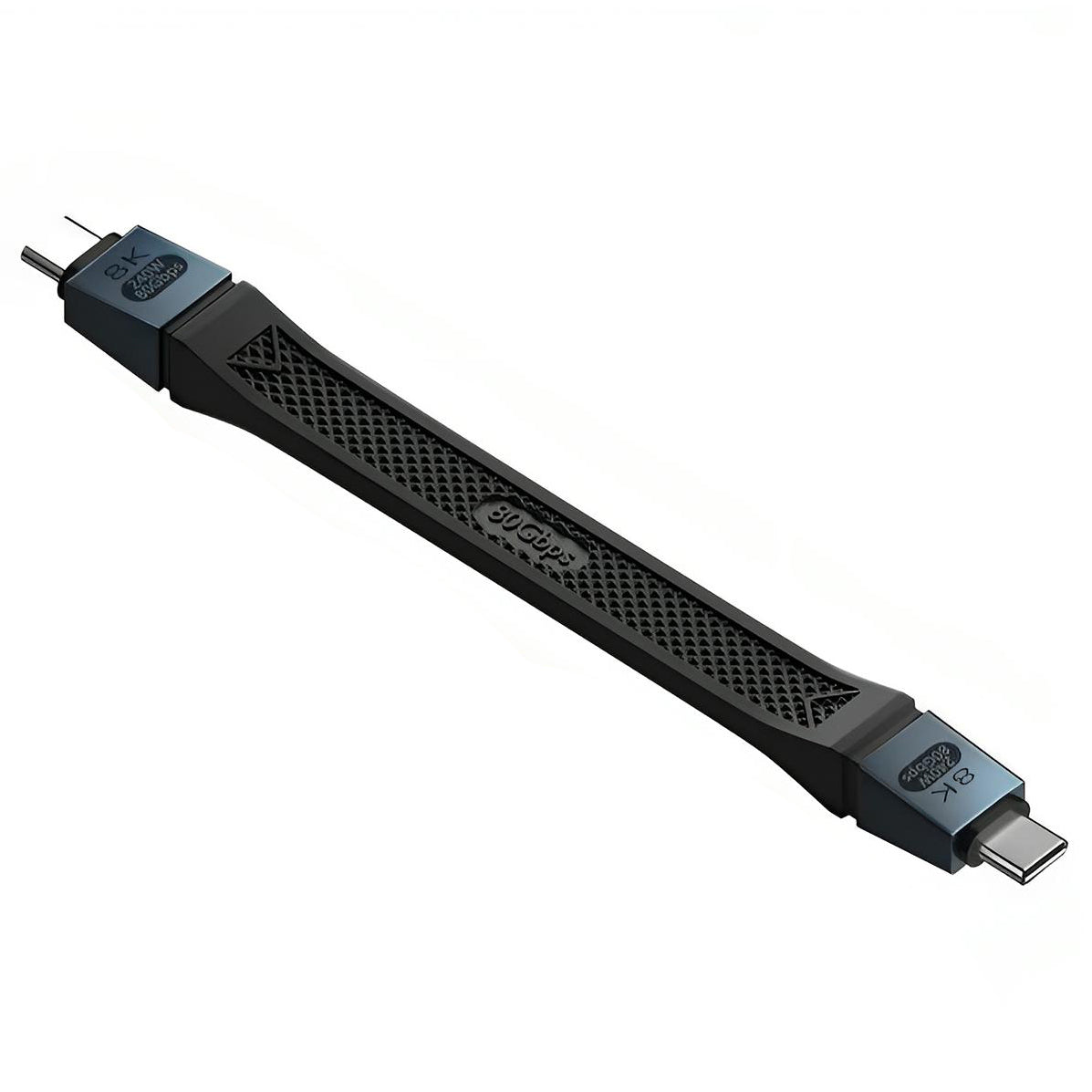 Kabel za podatke in polnjenje USB-C - USB-C OEM 8K Video, 240W, 0.13m, črn