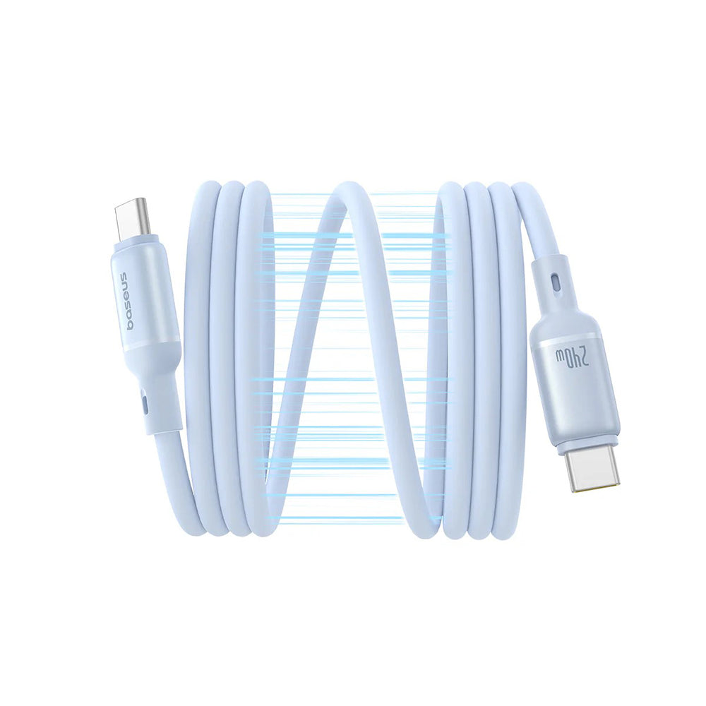 Kabel za prenos podatkov in polnjenje USB-C - USB-C Baseus PicoGo, 240W, 1m, modra P10376800311-00