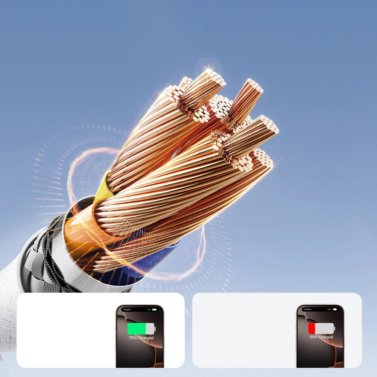 Kabel za podatke in polnjenje USB-C - USB-C Joyroom S-A28 Flash, 60W, 2m, Bel