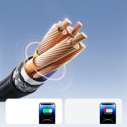 Kabel za podatke in polnjenje USB-A - Lightning Joyroom S-A28 Flash, 18W, 2m, črn