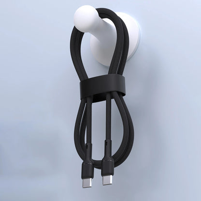 USB-C Data and Charging Cable - USB-C Dudao L9C, 65W, 1m, Black