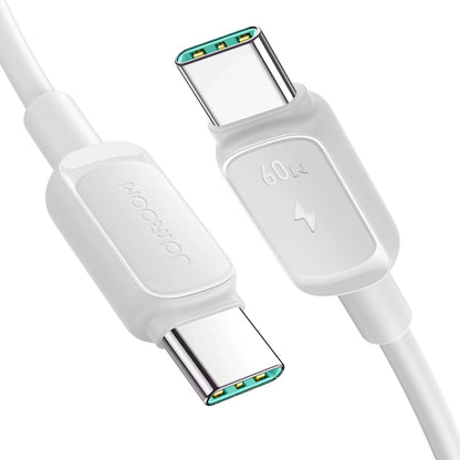 Kabel za podatke in polnjenje USB-C - USB-C Joyroom S-A14, 60W, 1.2m, Bel