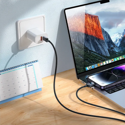 Kabel za podatke in polnjenje USB-C - Lightning HOCO X118 Display, 27W, 1m, črn