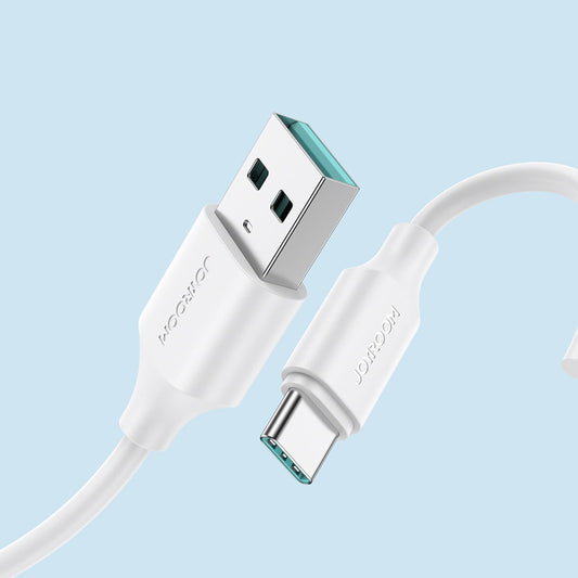 Kabel za podatke in polnjenje USB-A - USB-C Joyroom S-A9, 20W, 1m, Bel