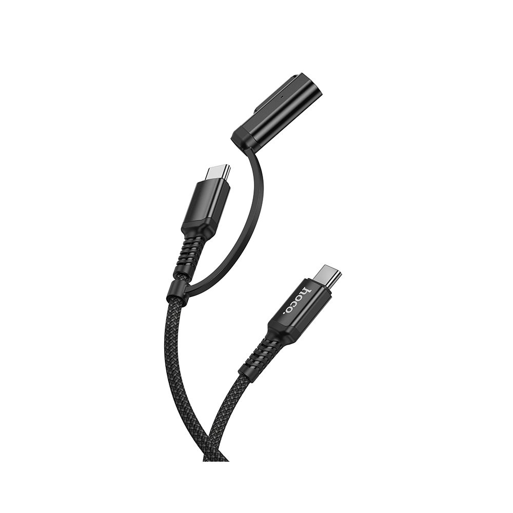 Polnilni kabel HOCO U142, USB-C - USB-C / MagSafe 3, 240W, 1.8m, črn