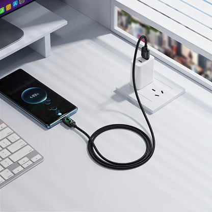 Kabel za podatke in polnjenje USB-A - USB-C HOCO U146, 36W, 1.2m, črn