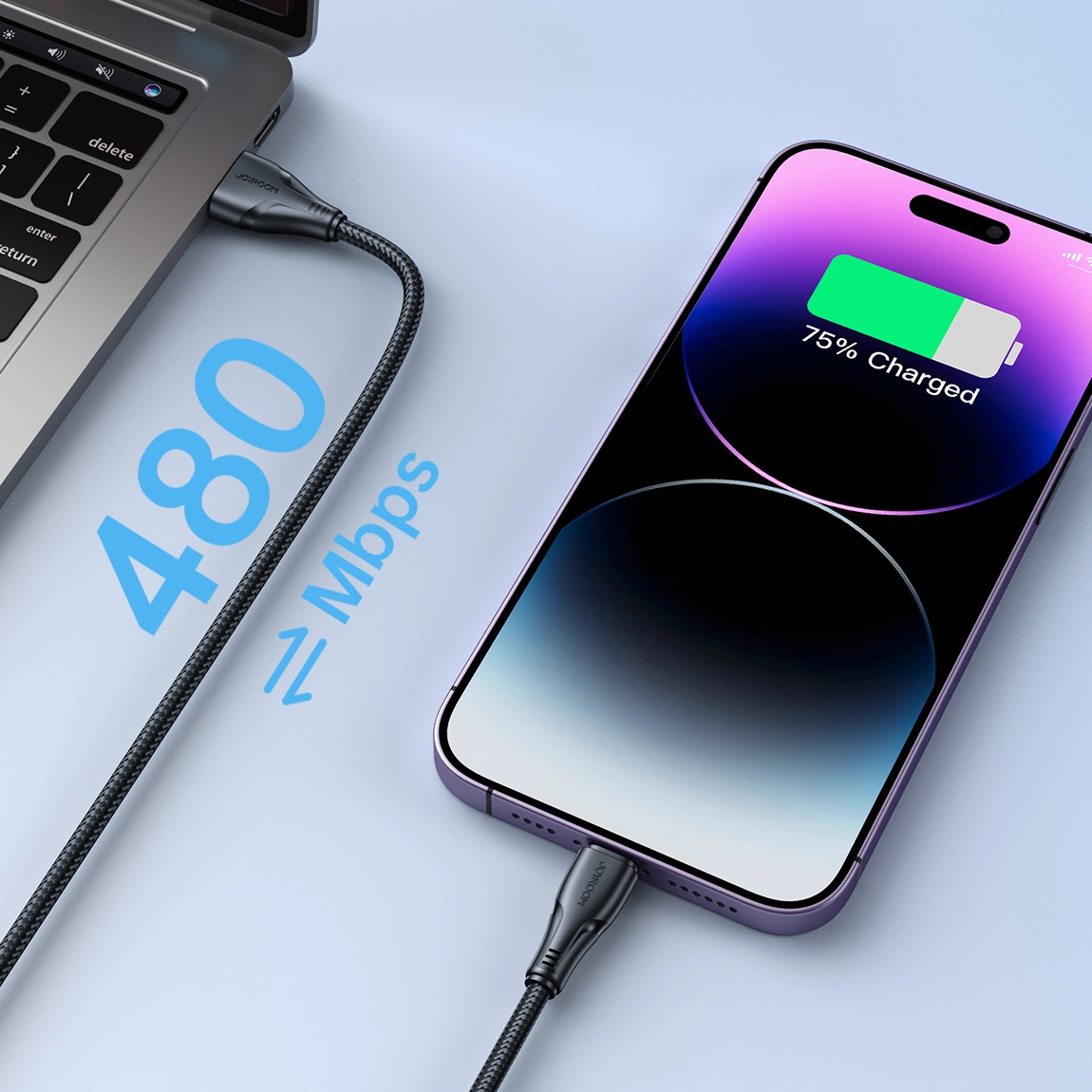 Kabel za podatke in polnjenje USB-A - Lightning Joyroom S-A11, 18W, 1.2m, črn
