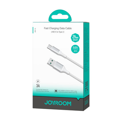 Kabel za podatke in polnjenje USB-A - USB-C Joyroom S-A28 Flash, 30W, 2m, Bel