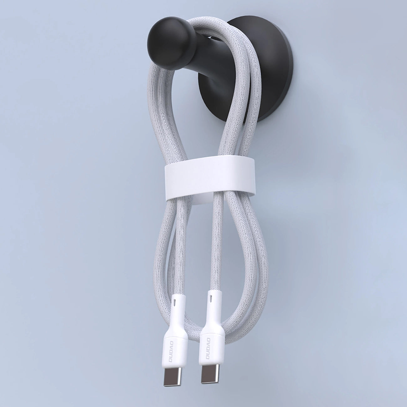 Podatkovni in polnilni kabel USB-C - USB-C Dudao L9C, 65W, 1m, Bel