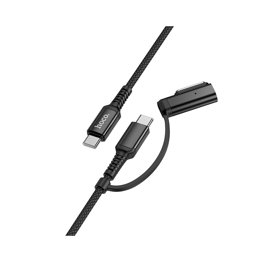 Polnilni kabel HOCO U142, USB-C - USB-C / MagSafe 3, 240W, 1.8m, črn