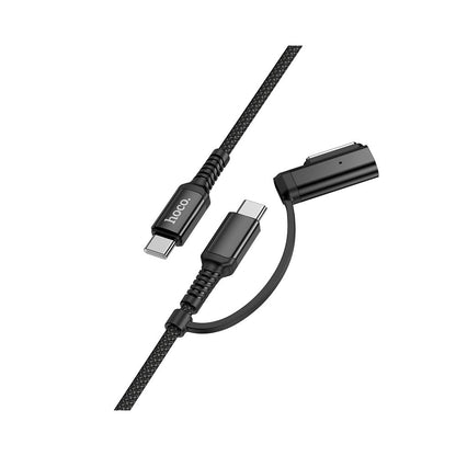 Polnilni kabel HOCO U142, USB-C - USB-C / MagSafe 3, 240W, 1.8m, črn