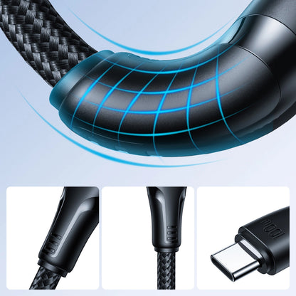 Kabel za podatke in polnjenje USB-C - USB-C Joyroom S-A11, 60W, 0,25m, črn
