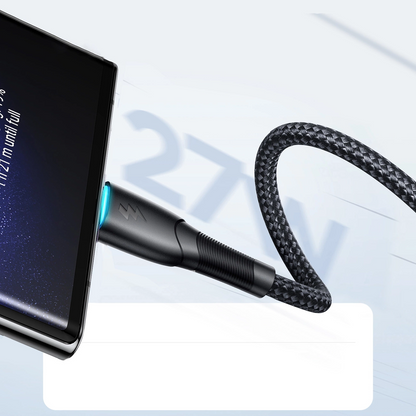 USB-A to USB-C Data and Charging Cable Joyroom S-A32, 18W, 1m, Black