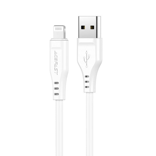 Kabel za podatke in polnjenje USB-A - Lightning Acefast C3-02, 18W, 1.2m, Bel