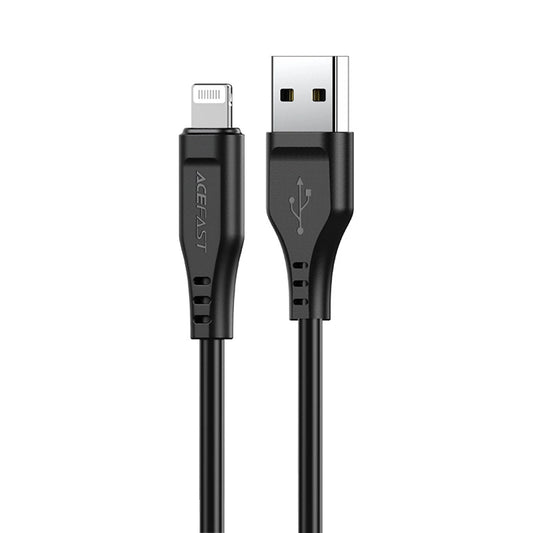 Kabel za podatke in polnjenje USB-A - Lightning Acefast C3-02, 18W, 1.2m, črn