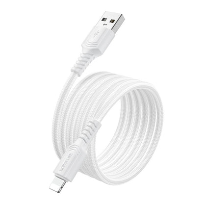 Kabel za podatke in polnjenje USB-A - Lightning Borofone BX116 Certain, 18W, 1m, črn