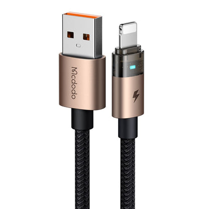 Kabel za podatke in polnjenje USB-A - Lightning McDodo CA-6911, 18W, 1.2m, Zlat