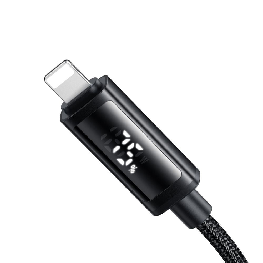 Kabel za podatke in polnjenje USB-A - Lightning McDodo CA-7970 Display, 18W, 1.2m, črn