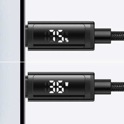 Kabel za podatke in polnjenje USB-A - Lightning McDodo CA-7970 Display, 18W, 1.2m, črn