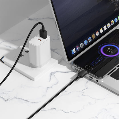 Podatkovni in polnilni kabel USB-A - microUSB Borofone BX120 Placer, 18W, 1m, črn