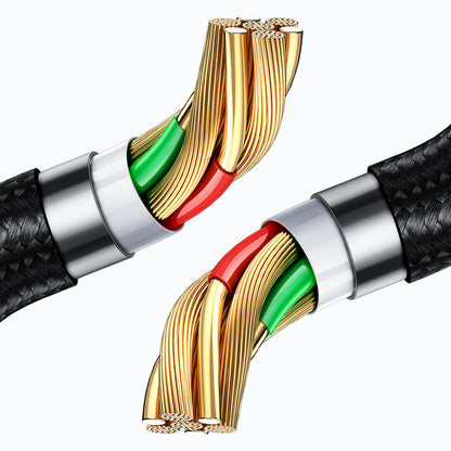 Kabel za podatke in polnjenje USB-A - microUSB McDodo CA-1070 Display, 18W, 1.2m, črn