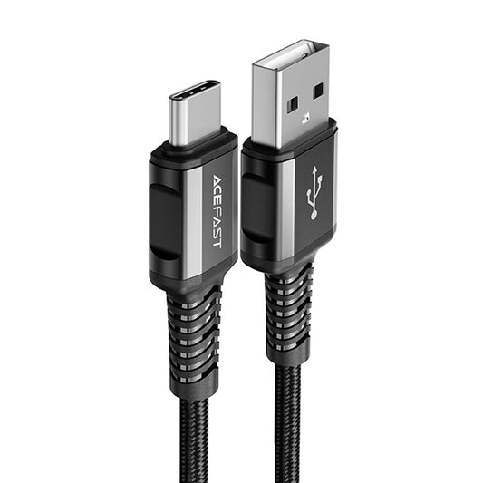 Kabel za podatke in polnjenje USB-A - USB-C Acefast C1-04, 18W, 1.2m, črn