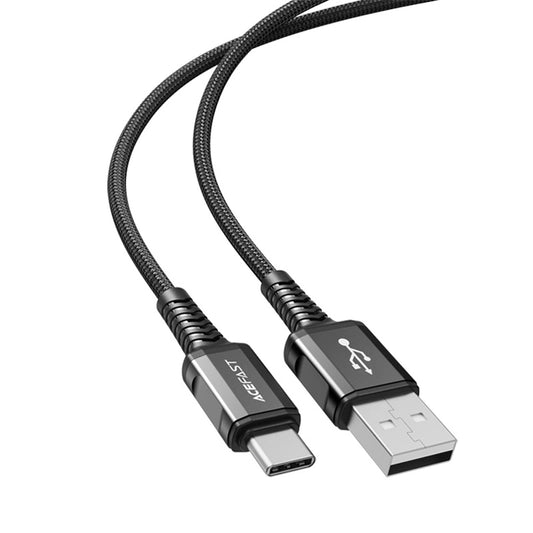 Kabel za podatke in polnjenje USB-A - USB-C Acefast C1-04, 18W, 1.2m, črn
