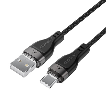 Kabel za podatke in polnjenje USB-A - USB-C Acefast C11-04, 18W, 1.2m, črn