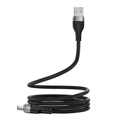 Kabel za podatke in polnjenje USB-A - USB-C Acefast C11-04, 18W, 1.2m, črn