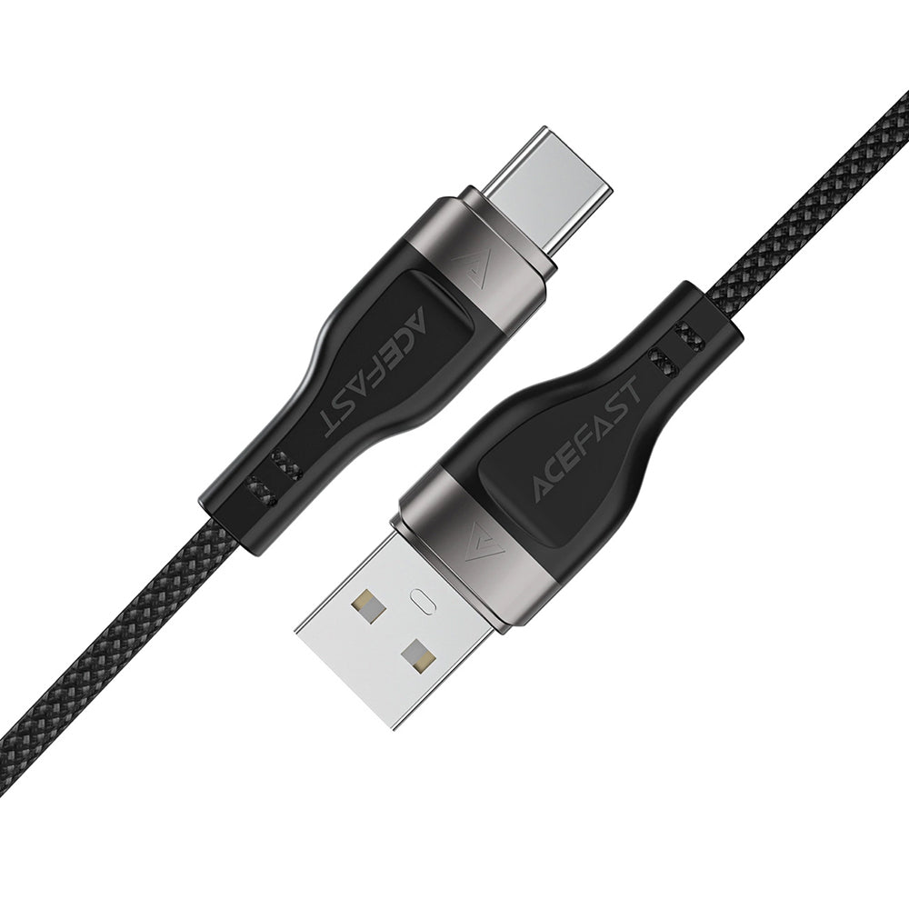 Kabel za podatke in polnjenje USB-A - USB-C Acefast C11-04, 18W, 1.2m, črn
