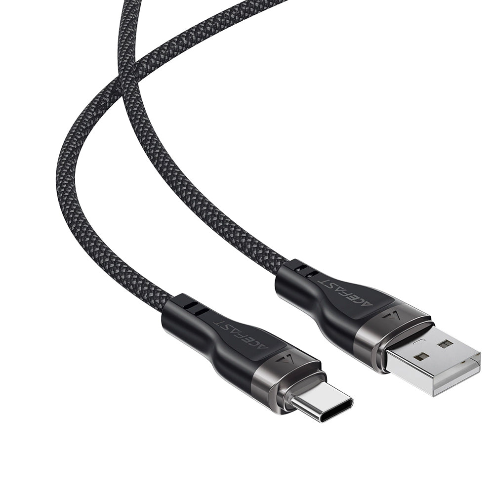 Kabel za podatke in polnjenje USB-A - USB-C Acefast C11-04, 18W, 1.2m, črn