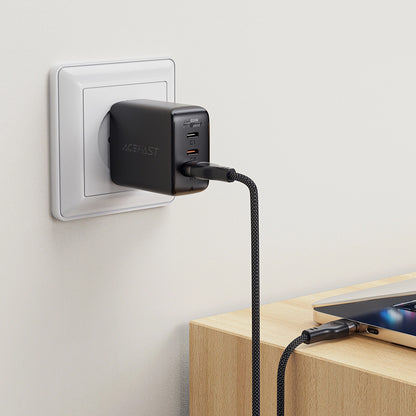 Kabel za podatke in polnjenje USB-A - USB-C Acefast C11-04, 18W, 1.2m, črn