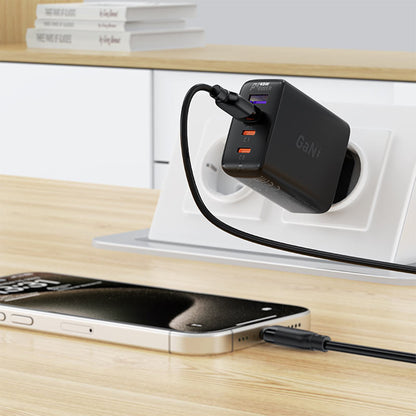 Kabel za podatke in polnjenje USB-A - USB-C Acefast C16-04, 18W, 1.2m, črn