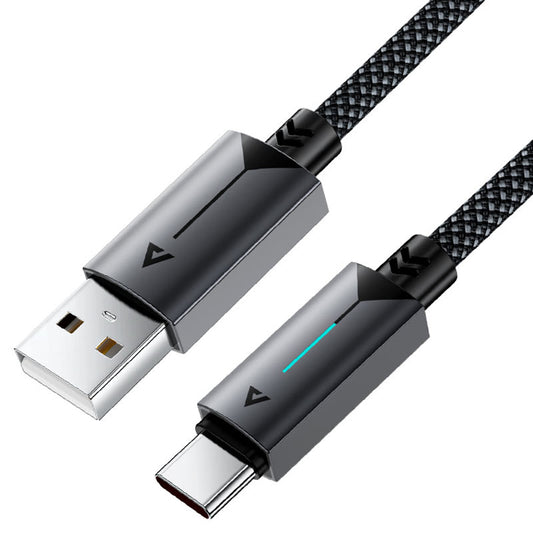 Kabel za podatke in polnjenje USB-A - USB-C Acefast C19-04, 18W, 1.2m, črn