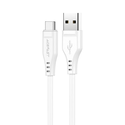 Kabel za podatke in polnjenje USB-A - USB-C Acefast C3-03, 60W, 1.2m, Bel