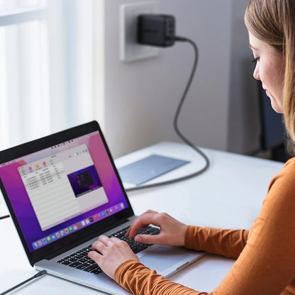 Podatkovni in polnilni kabel USB-A - USB-C Acefast C3-03, 60W, 1.2m, črn